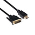 CABLE CLUB 3D CAC-1210 -  DVI-D TO HDMI 1.4 CABLE M/M 2M 6.56FT