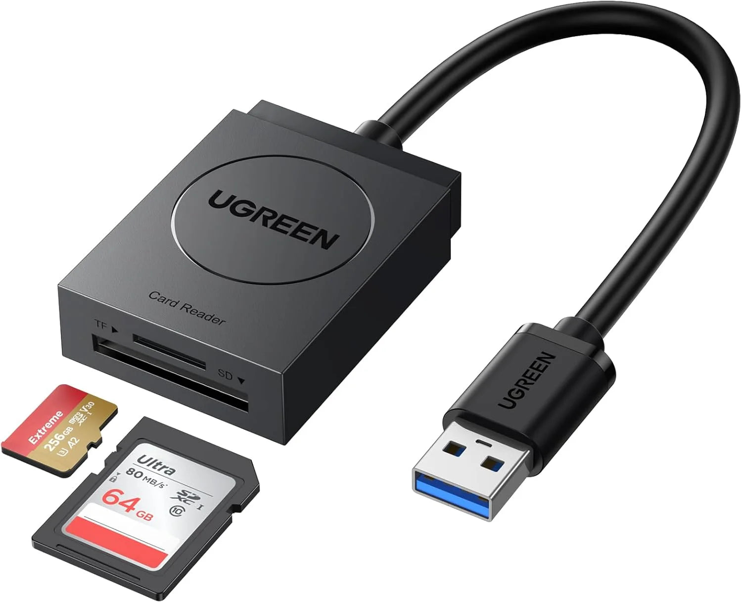 LECTEUR DE CARTE UGREEN CR127-20250 USB 3.0