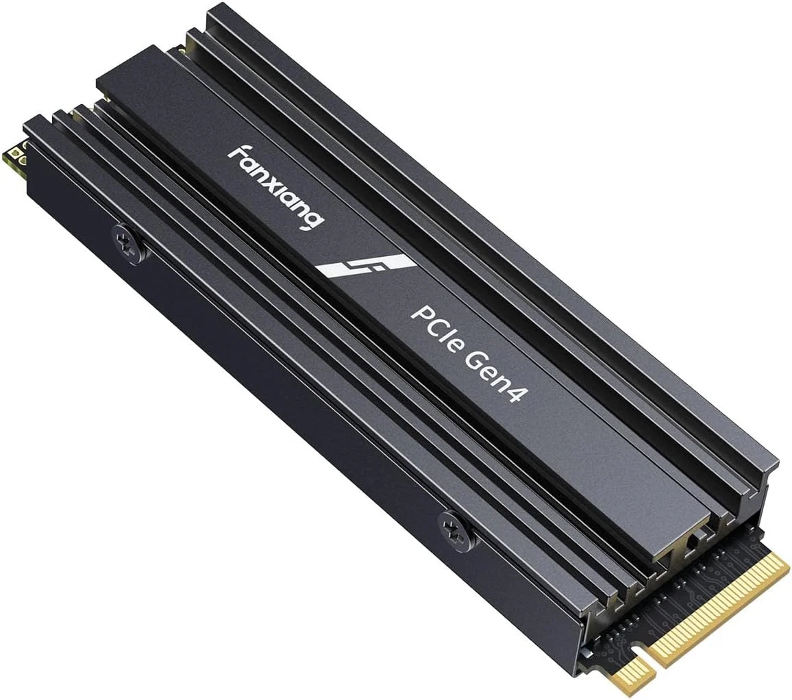 SSD FANXIANG S880E 2TB NVMe Gen4 avec dissipateur thermique – Haute vitesse 7.3 Go/s pour gaming et performance