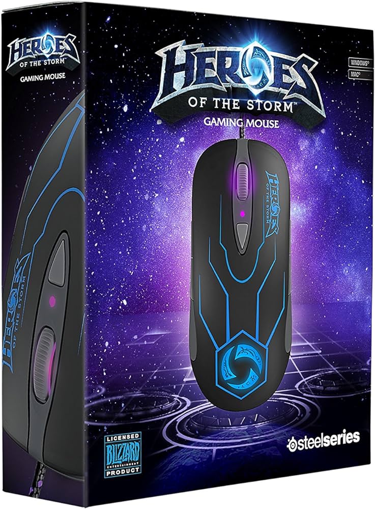 SOURIS STEELSERIES SENSEI RAW HEROES OF THE STORM EDITION
