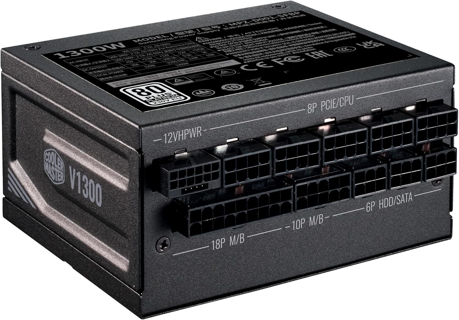 ALIMENTATION COOLER MASTER V1300 1300 WATTS SFX 80+PLATINIUM