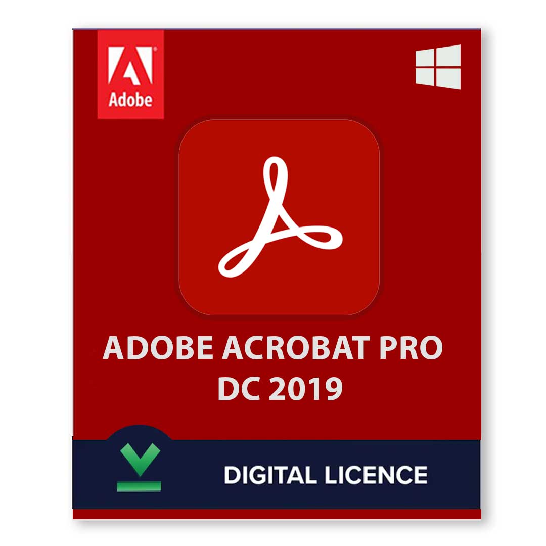 ADOBE ACROBAT PRO DC 2019 DIGITAL LICENSE