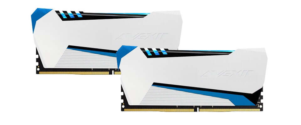 MEMOIRE AVEXIR RAIDEN 8GB (4GBX2) DDR3 PC2133 WHITE