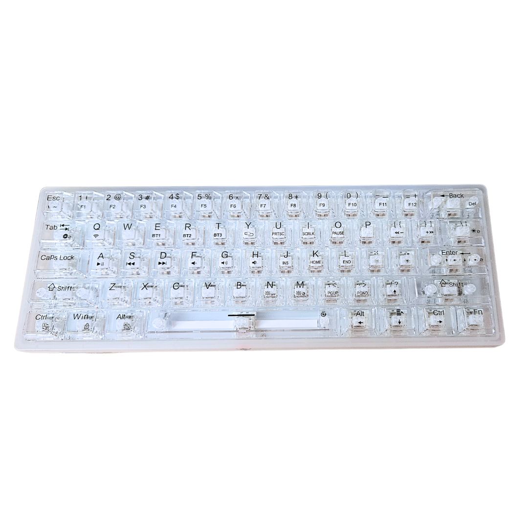 Clavier mécanique MAGMA FIORA 60% - لوحة مفاتيح Red Switch مضيئة بـ RGB Crystal، تصميم مدمج أنيق مثالي للـGaming، متوفرة في الجزائر