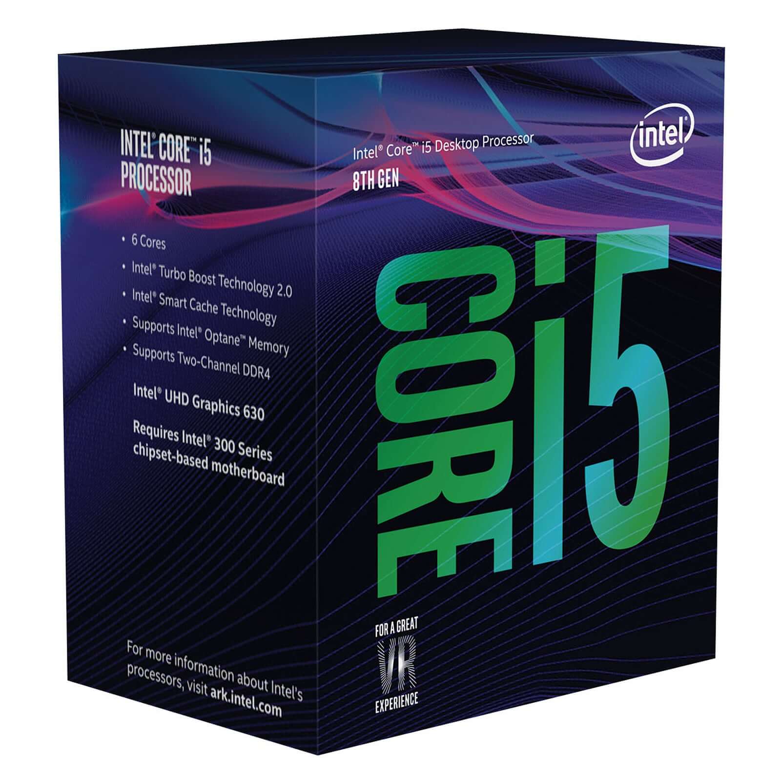 Processeur Intel Core i5-8600K 3.6 GHz LGA 1151 Box – performance gaming et overclocking