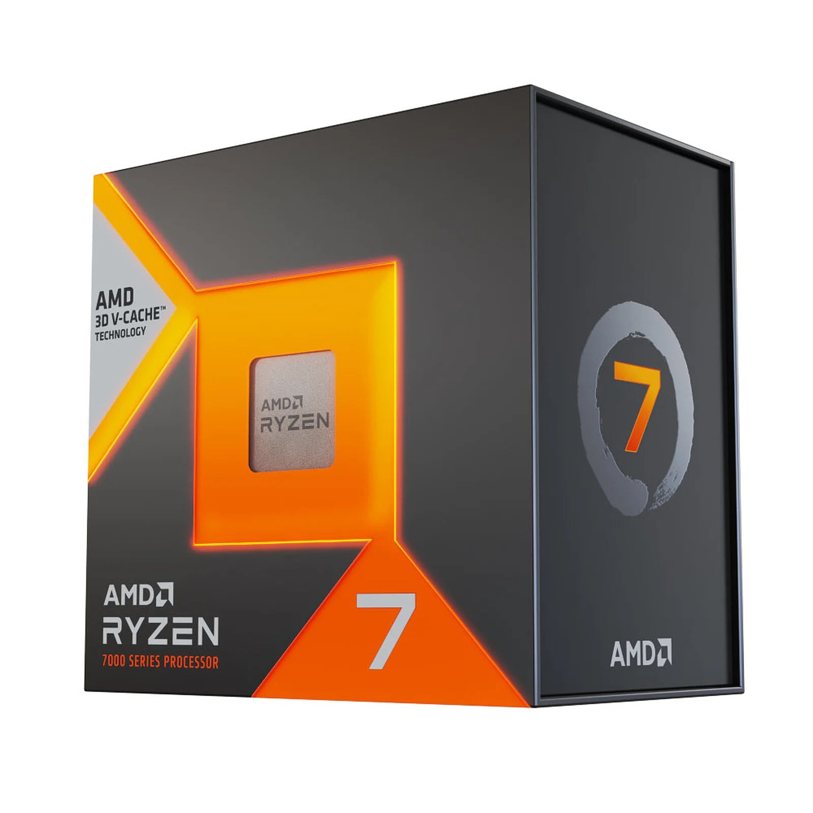 Processeur AMD RYZEN 7 7800X3D – 8 Cœurs, 16 Threads, 104 Mo de cache, jusqu’à 5.2GHz – Boîte originale