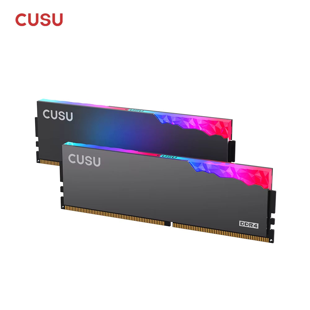 Mémoire CUSU 16 Go DDR4 RGB – performance et esthétique pour configs gaming