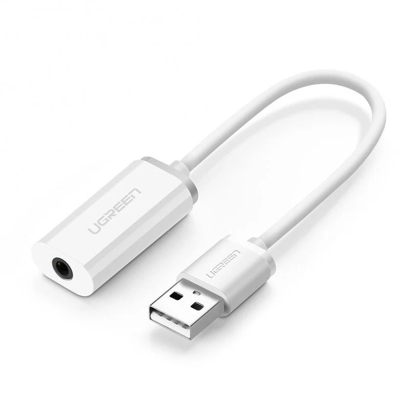Adaptateur UGREEN 30712 USB vers Jack 3.5mm audio haute qualité