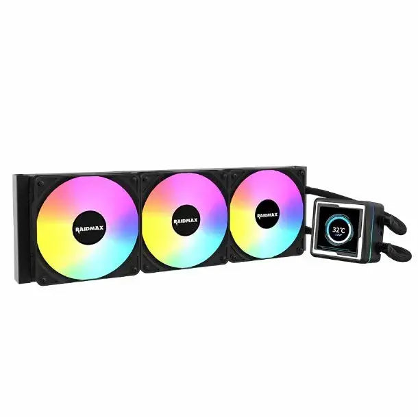 WATERCOOLING RAIDMAX 360MM LM360BK ARGB LCD BLACK