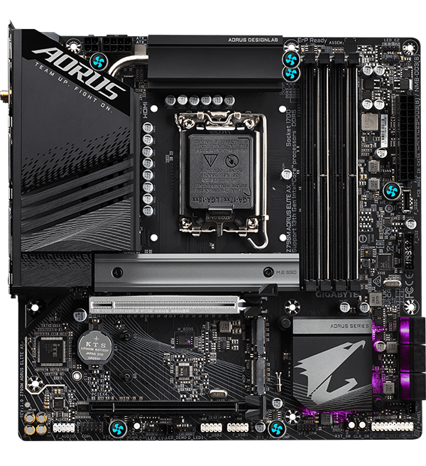 CARTE MERE GIGABYTE Z790M AORUS ELITE WIFI 6E MICRO-ATX