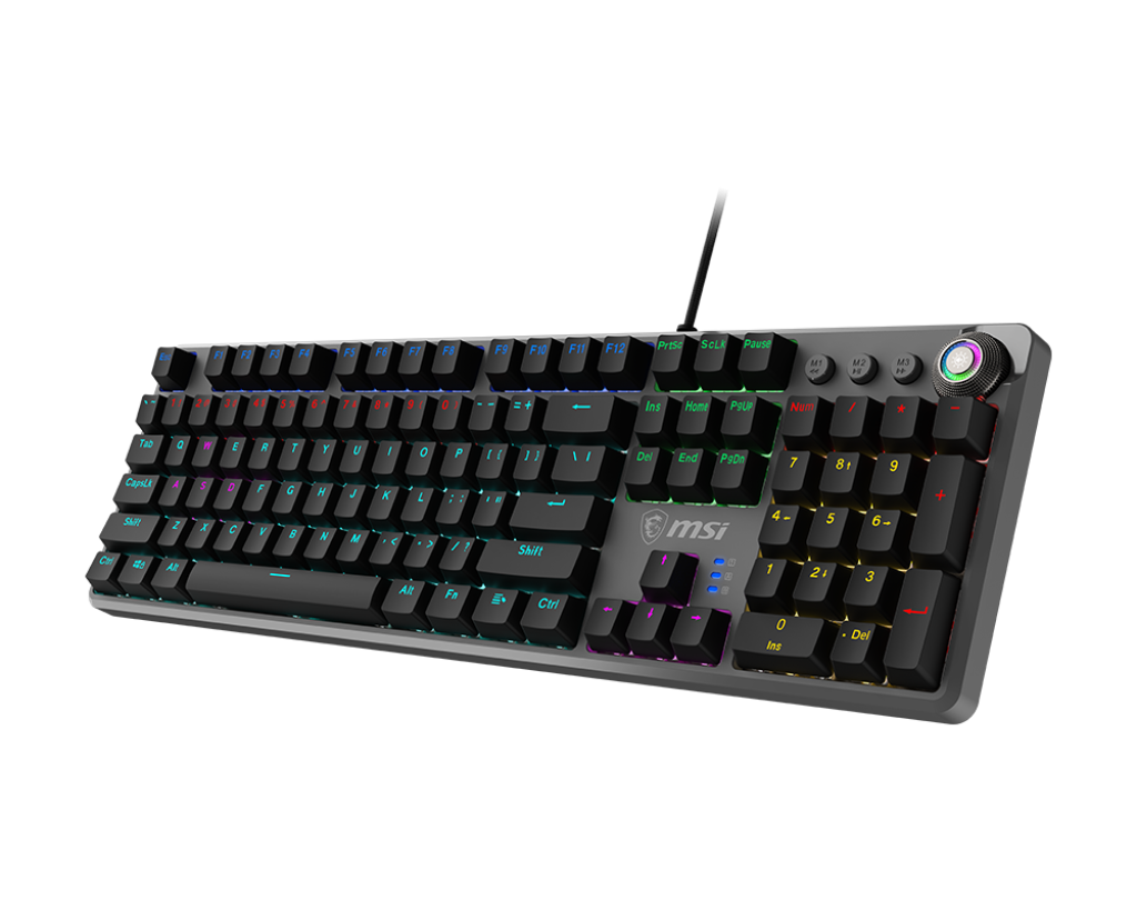 CLAVIER MSI FORGE GK 310 RGB - RED SWITCH - FR