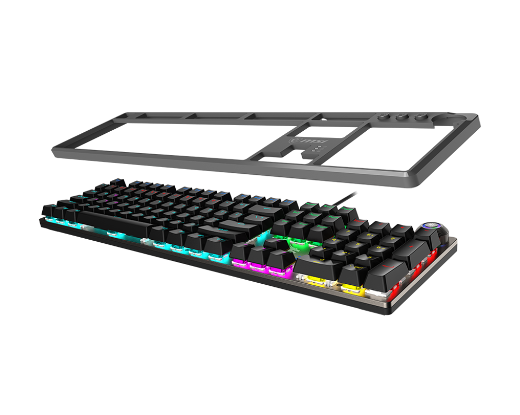 CLAVIER MSI FORGE GK 310 RGB - RED SWITCH - FR