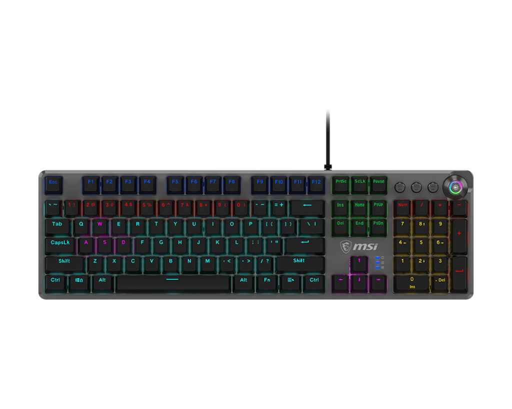 CLAVIER MSI FORGE GK 310 RGB - RED SWITCH - FR