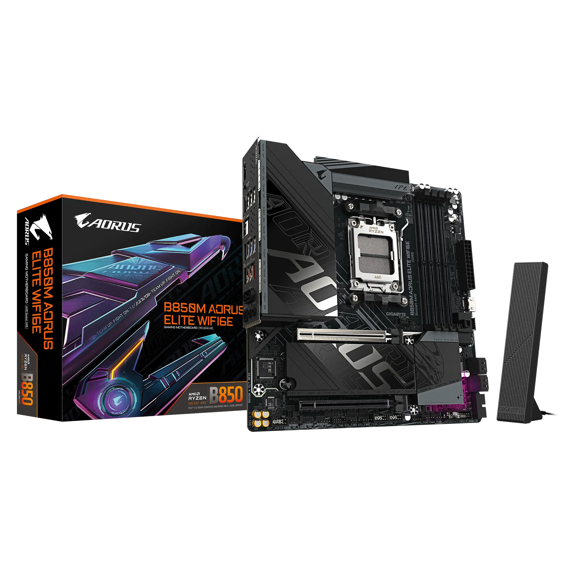 CARTE MERE GIGABYTE B850M AORUS ELITE WIFI6E AMD AM5