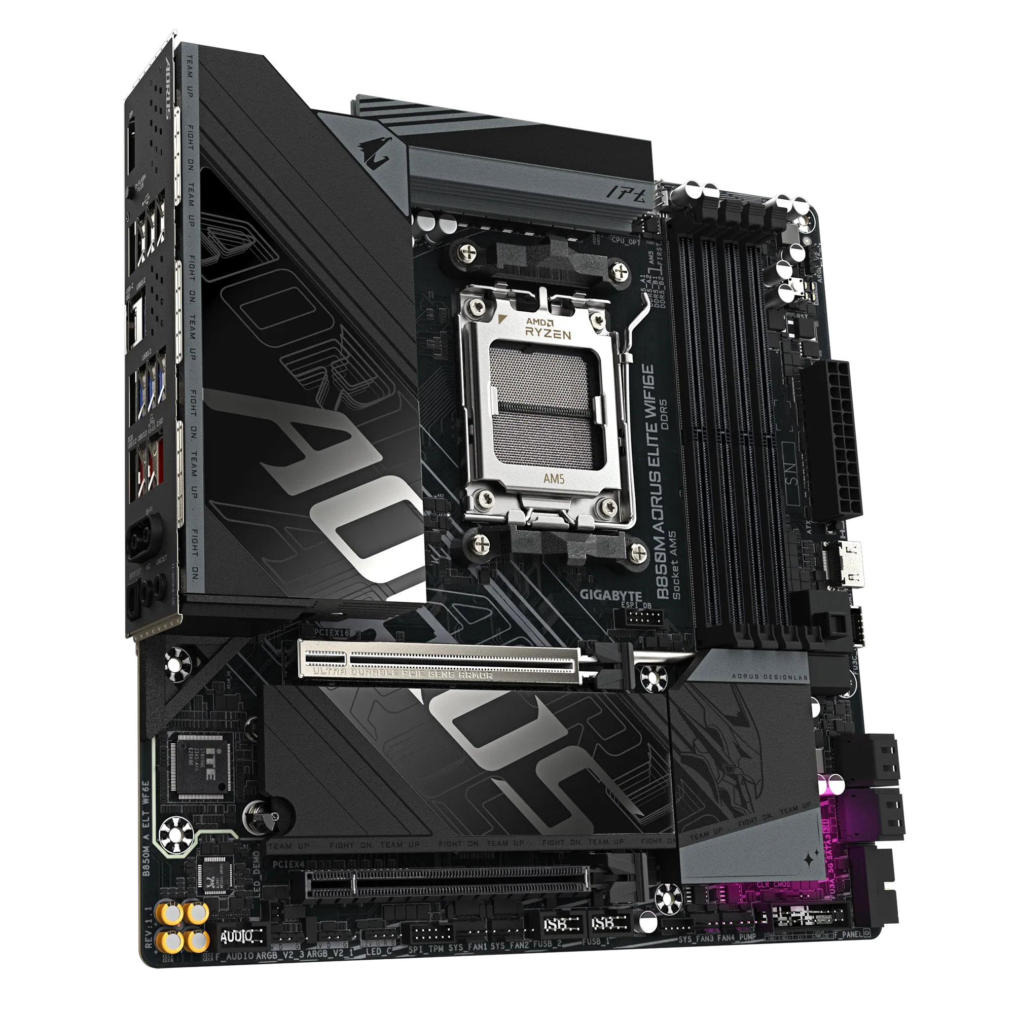 CARTE MERE GIGABYTE B850M AORUS ELITE WIFI6E AMD AM5