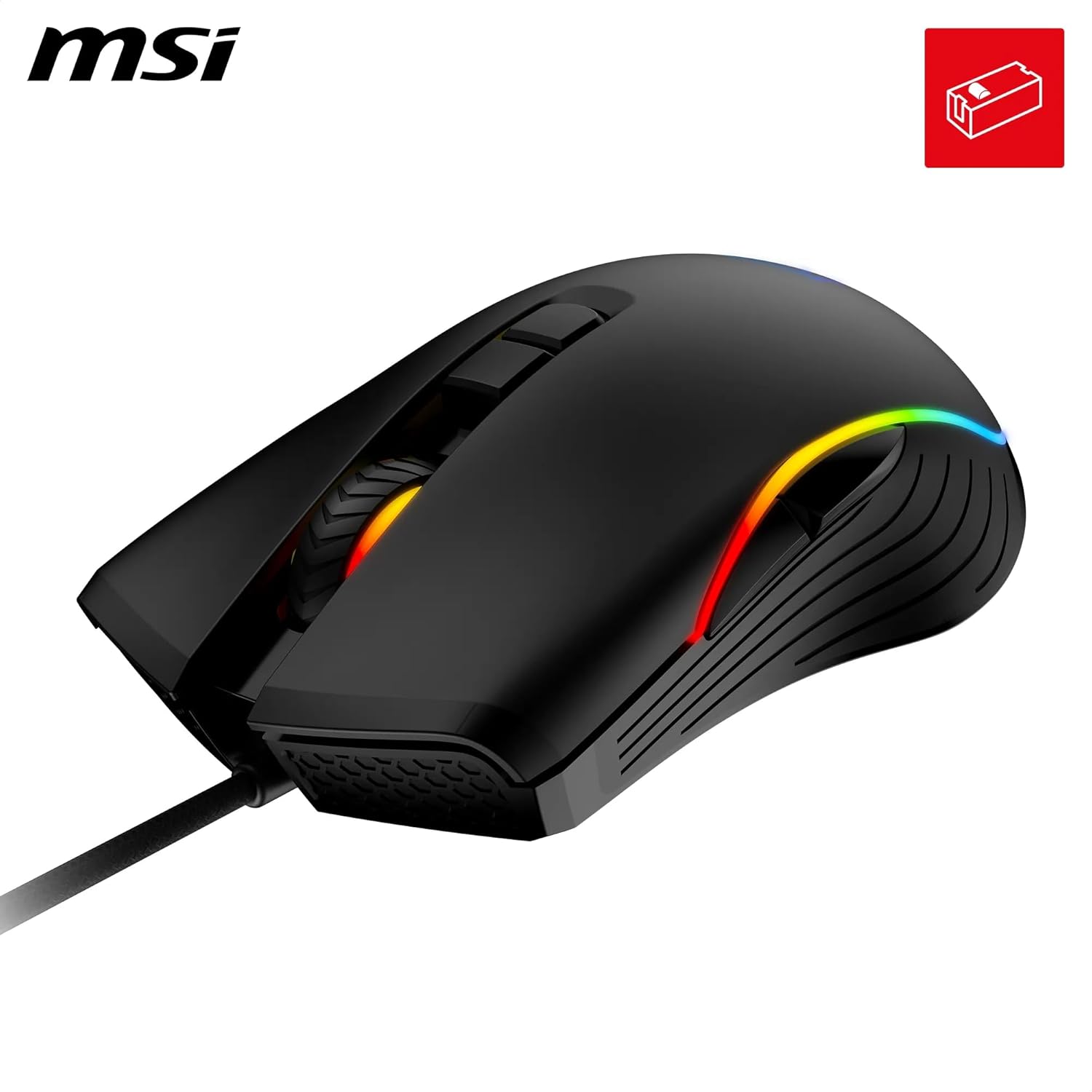 SOURIS MSI FORGE GM300 BLACK