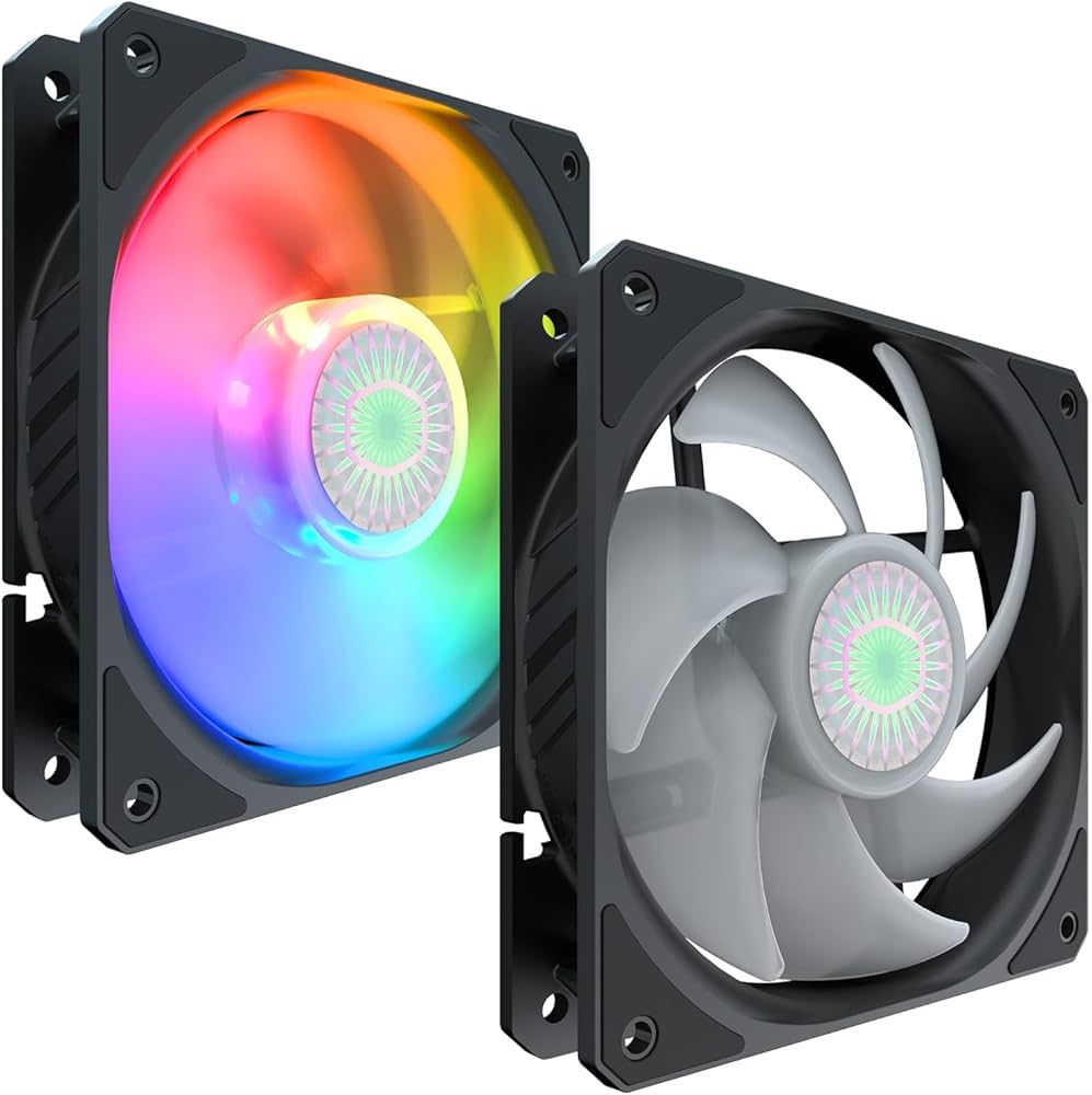 VENTILATEUR BOITIER COOLER MASTER SICKLEFLOW 120 ARGB BLACK