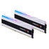 MEMOIRE GSKILL DDR5 32GB KIT (16GBX2) PC6400 TRIDENT Z RGB CL32 WHITE