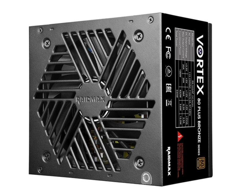 RAIDMAX POWER SUPPLY 700WATTS 80+BRONZE BLACK