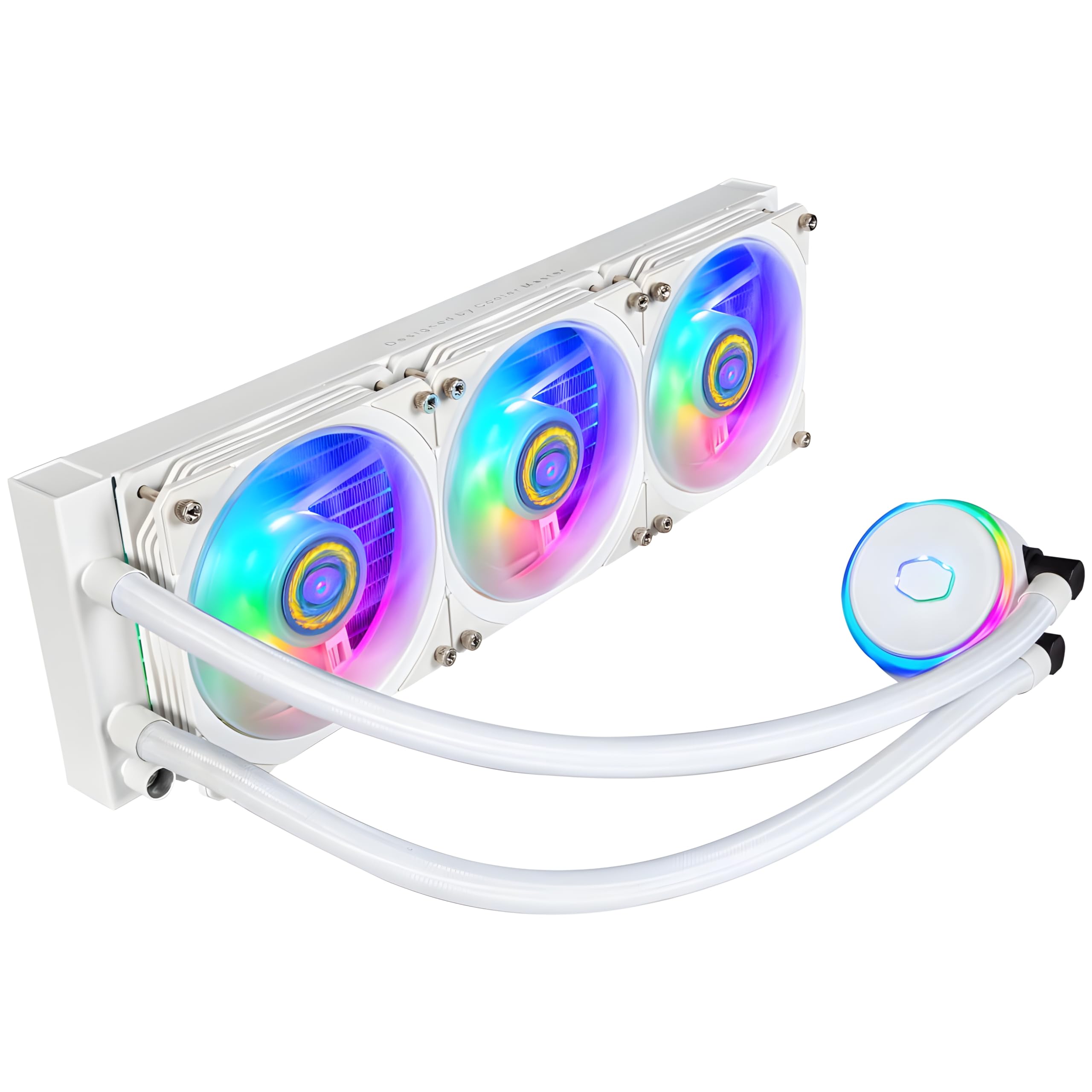 WATER COOLING COOLER MASTER MASTERLIQUID PL360 FLUX WHITE