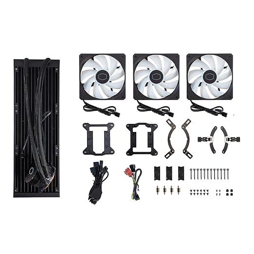 WATERCOOLING COOLER MASTER MASTERLIQUIDE 360L BLACK ARGB