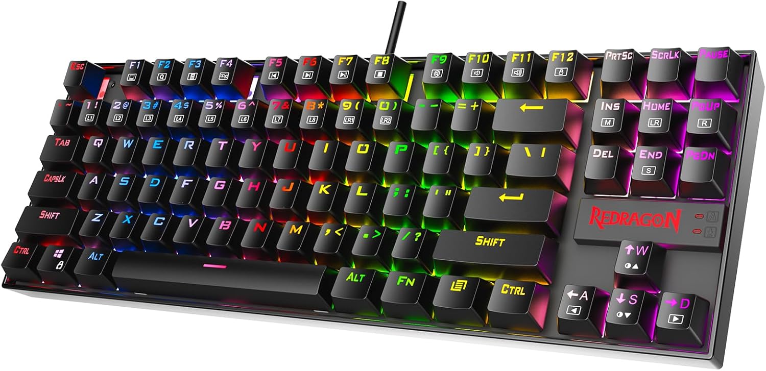 CLAVIER REDRAGON KUMARA K552-RGB BLACK