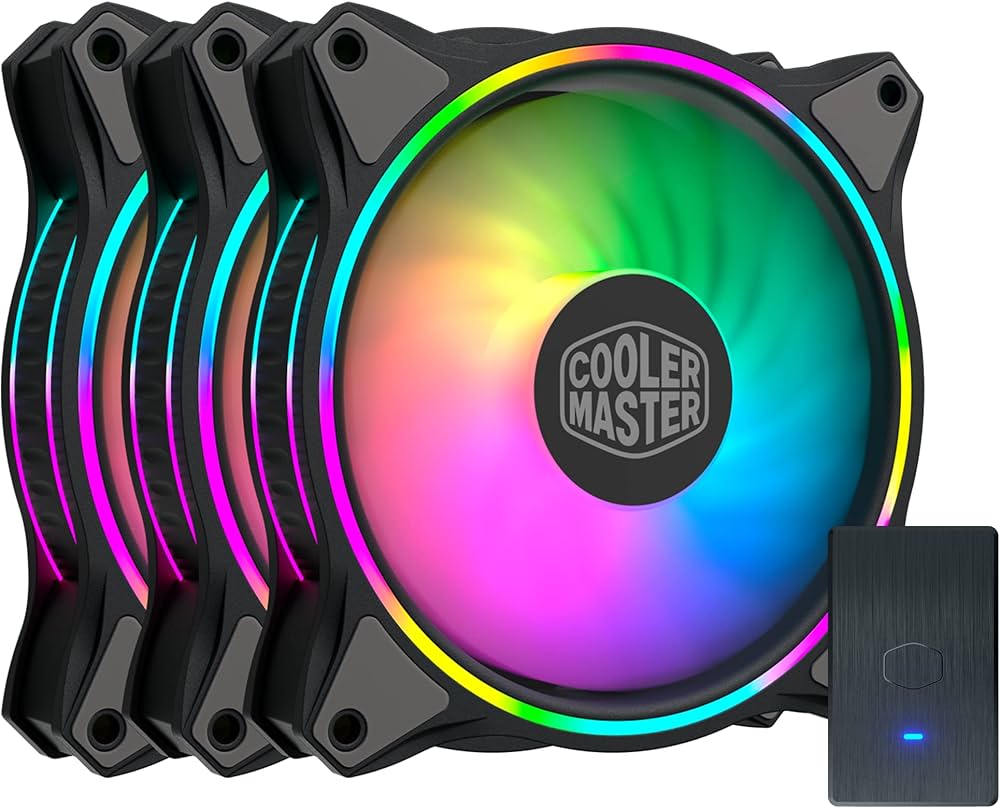 VENTILATEUR BOITIER COOLER MASTER MASTERFAN MF 120 HALO ARGB 3 IN 1 BLACK