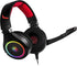 TTESPORT CRONOS 3D 7.1 RGB BLACK HELMET