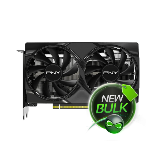 CARTE GRAPHIQUE PNY RTX 5060 2 FANS 8GB GDDR7 BULK