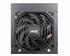 Vue avant de l’alimentation ACER 1000W 80+ Gold Full Modular Black, équipée d’un ventilateur silencieux haute performance pour un refroidissement optimal et une utilisation durable.