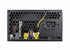 Arrière du bloc ACER 1000W 80+ Gold Full Modular Black avec grille de ventilation et connecteurs, garantissant une installation rapide et un flux d’air efficace.