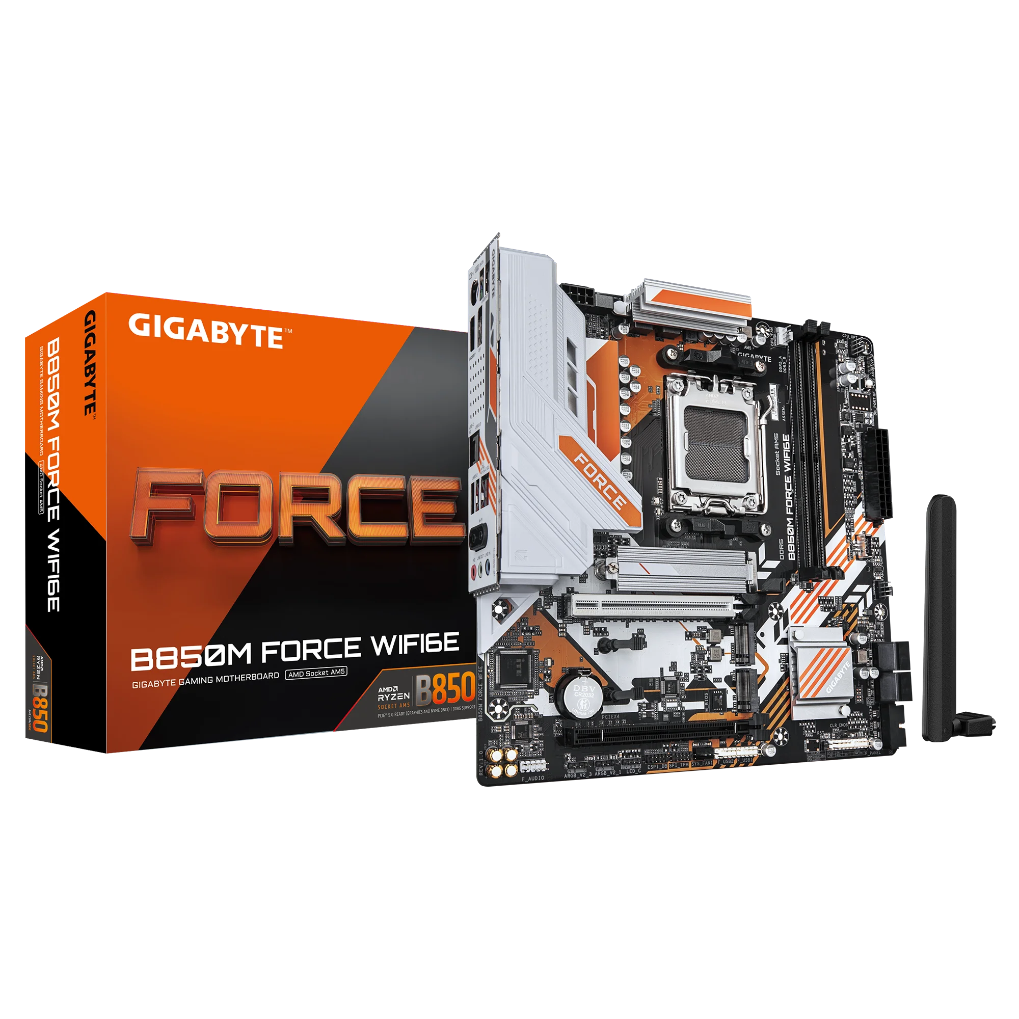 CARTE MERE GIGABYTE B850M FORCE AMD WIFI6E AM5