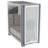 CORSAIR 4000D AIRFLOW WHITE TEMPERED GLASS CASE 
