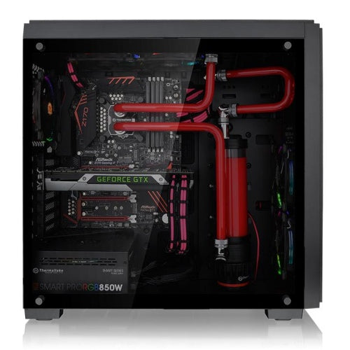BOITIER THERMALTAKE VERSA C23 TG RGB BLACK MID TOWER