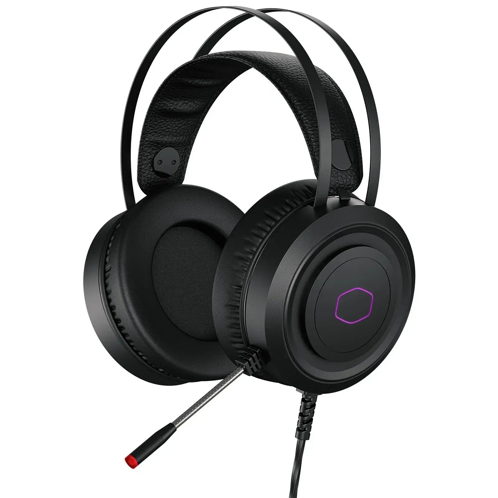 سماعة رأس COOLERMASTER CH321 USB سوداء اللون
