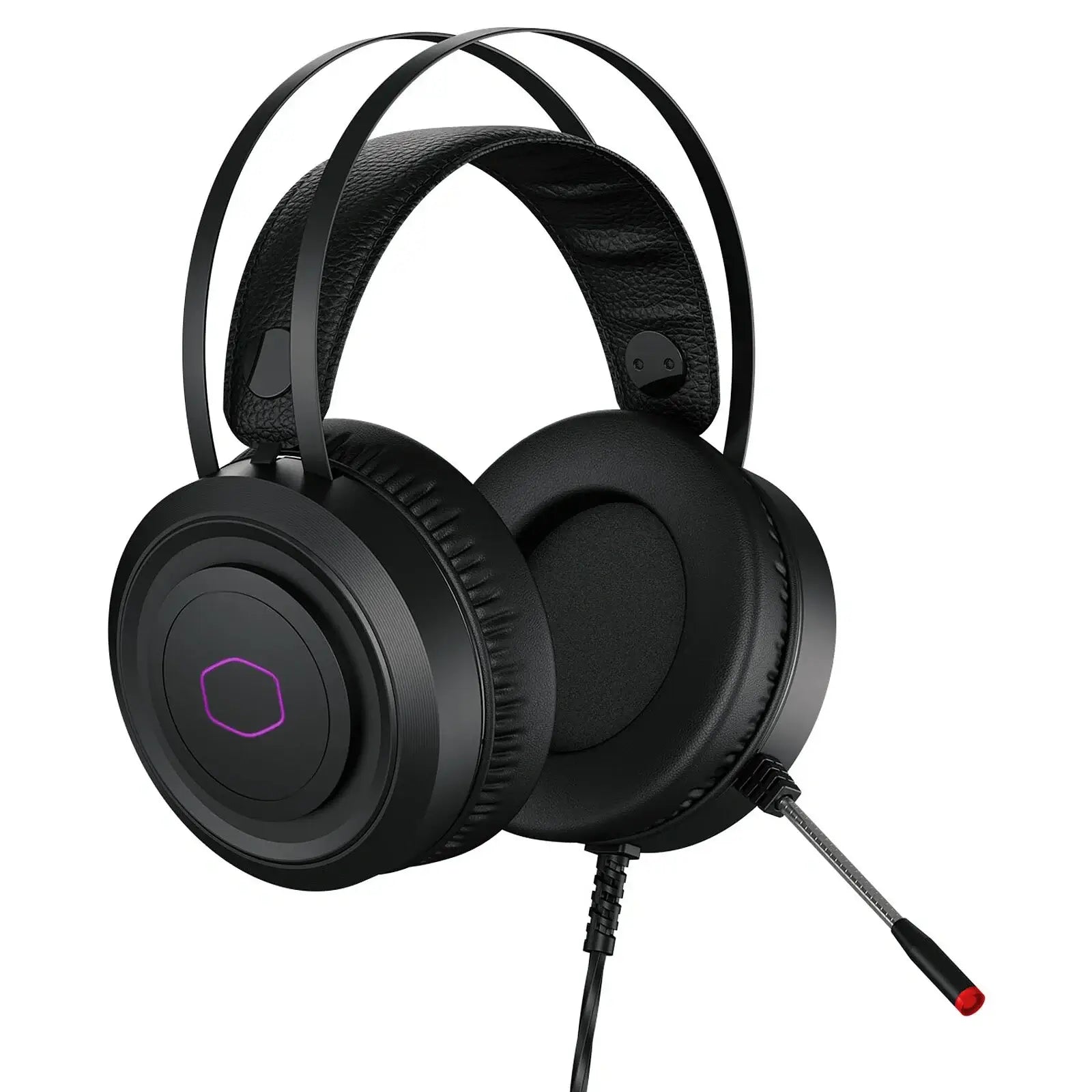 سماعة رأس COOLERMASTER CH321 USB سوداء اللون