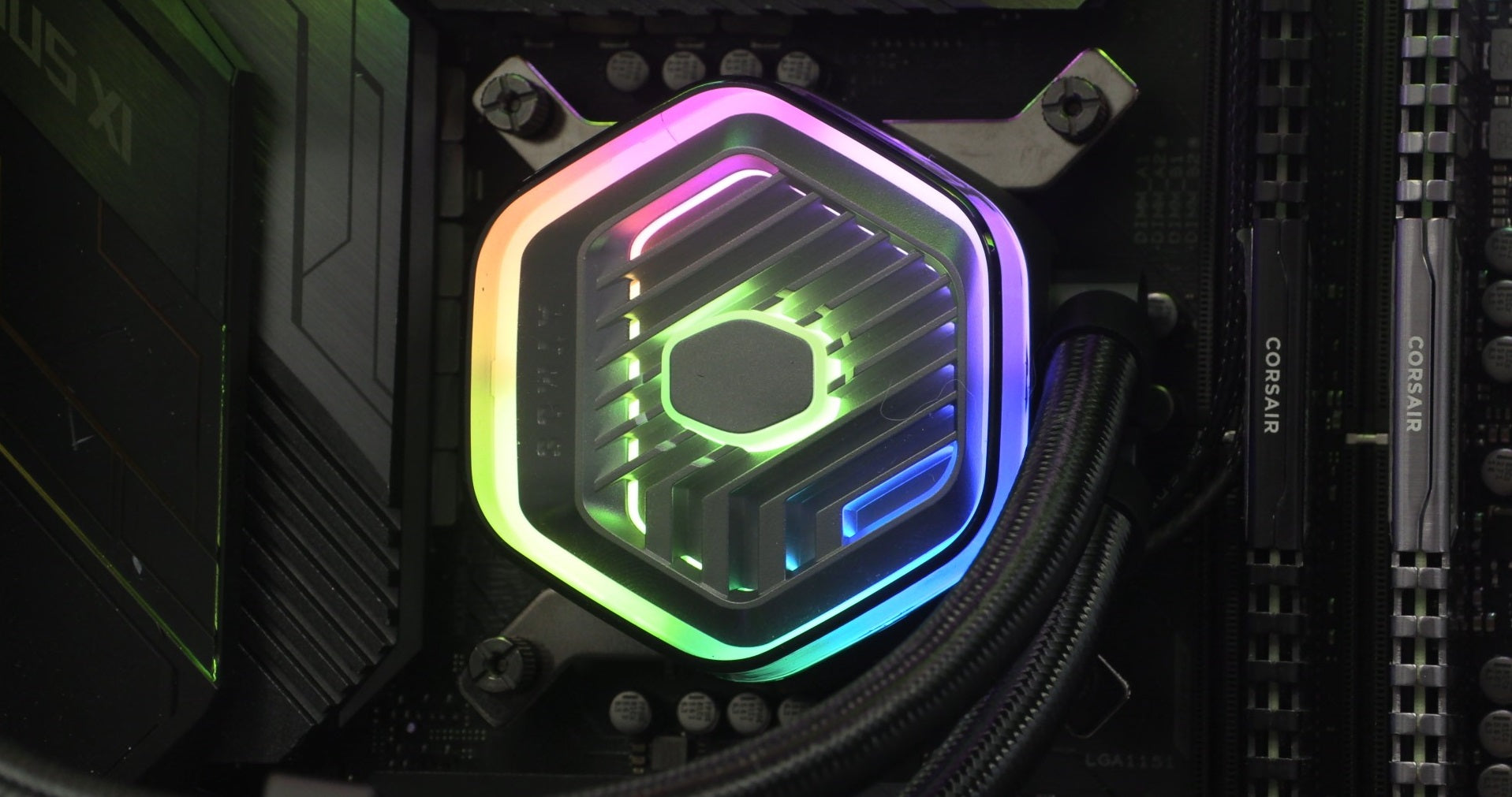 WATER COOLING COOLER MASTER MASTERLIQUID 360 ATMOS ARGB BLACK