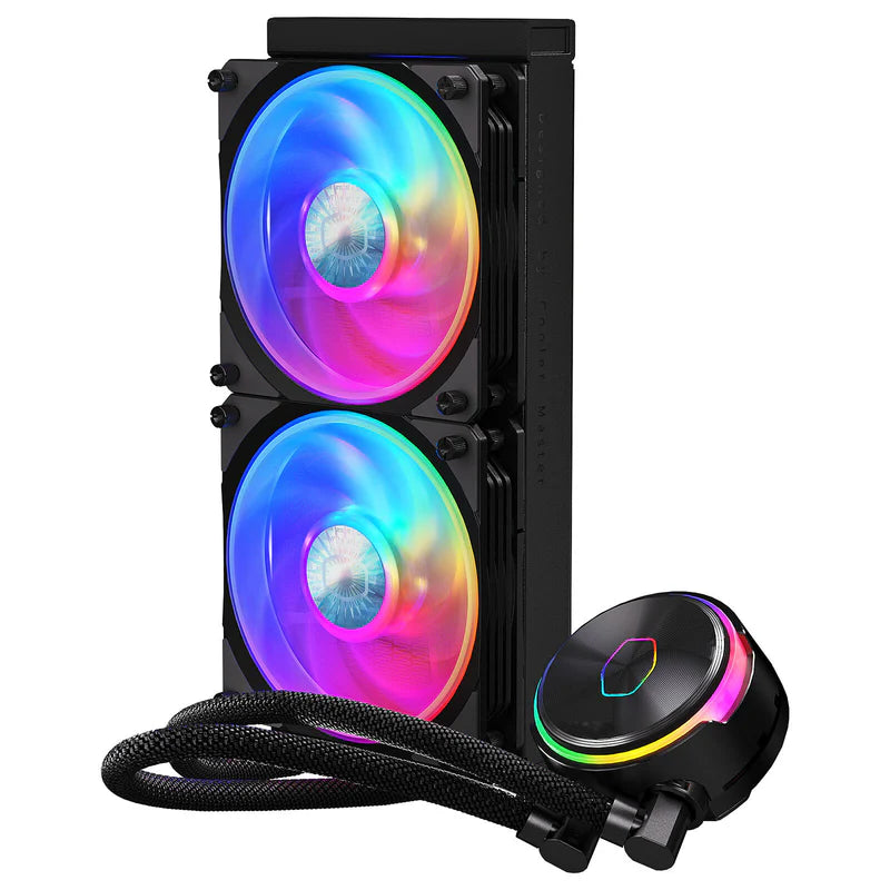 WATER COOLING COOLER MASTER MASTERLIQUID PL240 FLUX BLACK