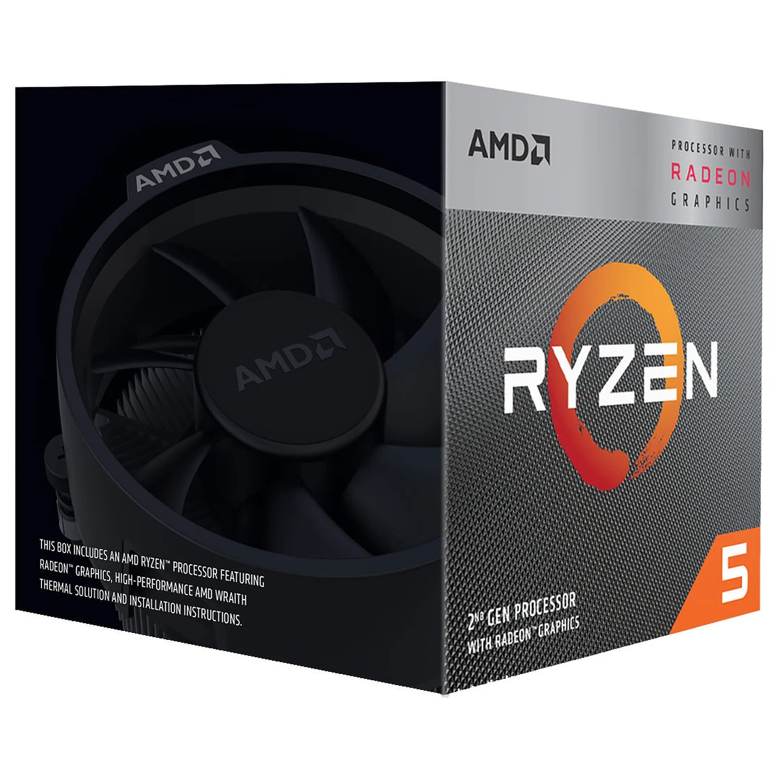 CPU AMD RYZEN 5 3400G (3.8GHZ / 4.2GHZ ) AM4 BOX