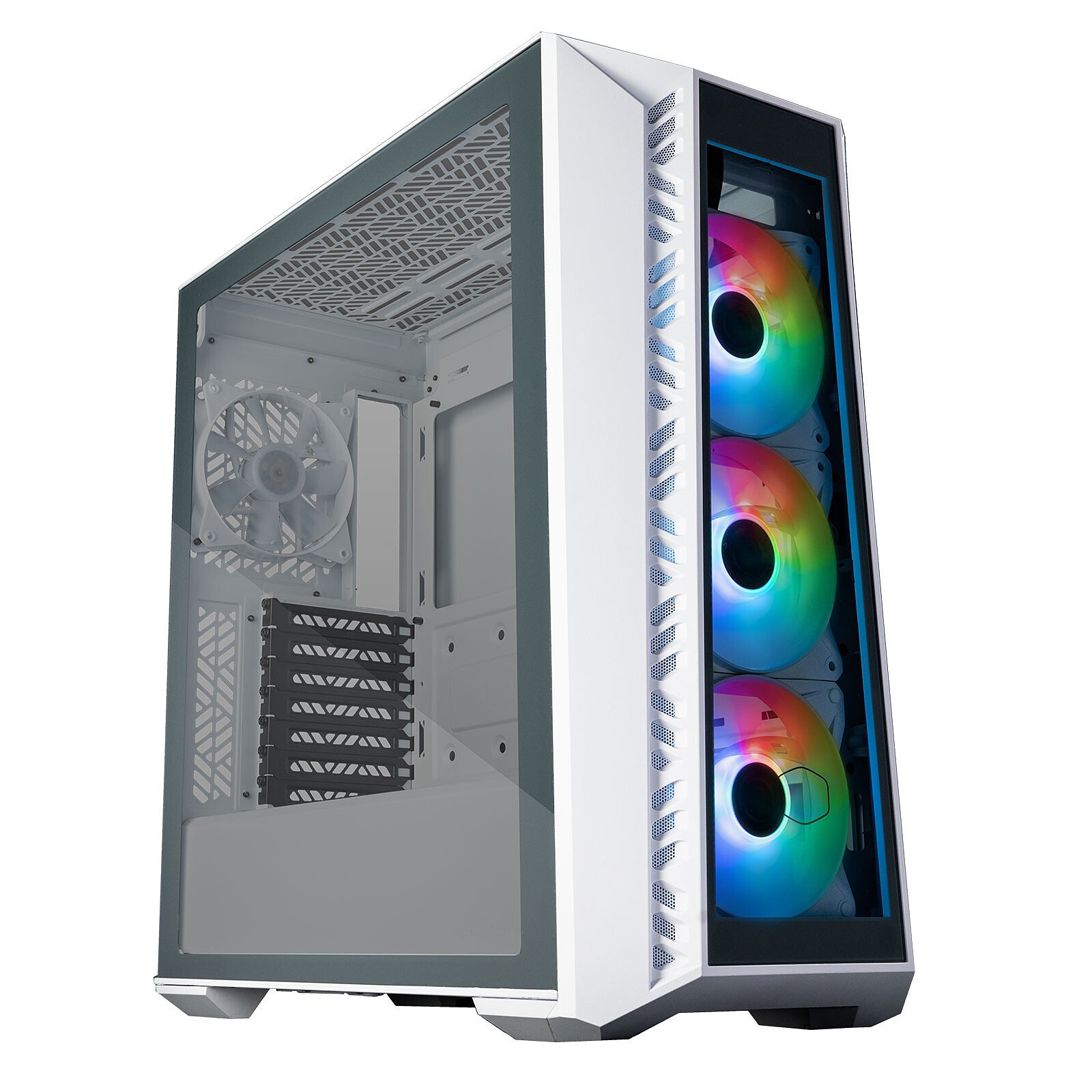 BOITIER COOLER MASTER MASTERBOX MB520 WHITE ARGB