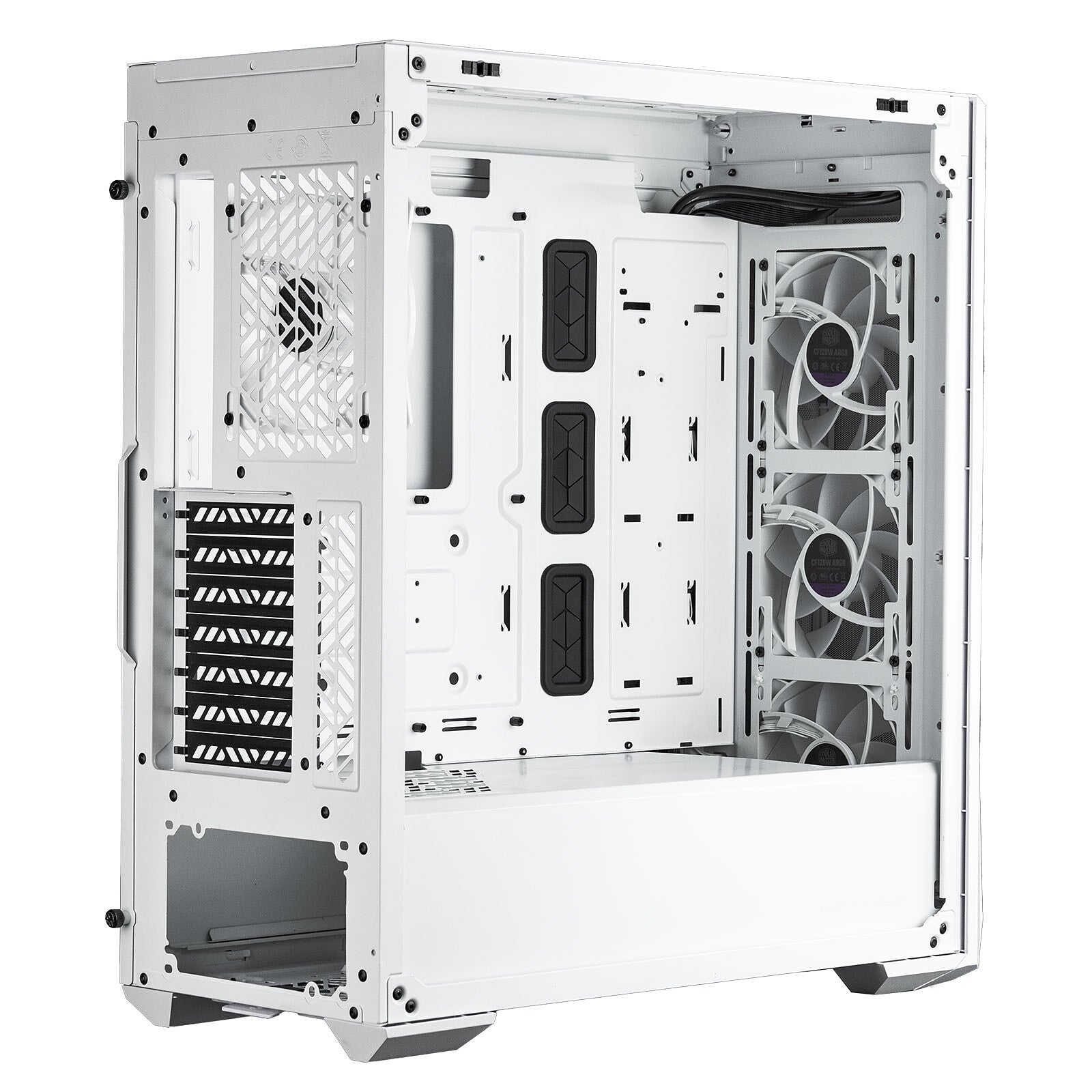 BOITIER COOLER MASTER MASTERBOX MB520 WHITE ARGB