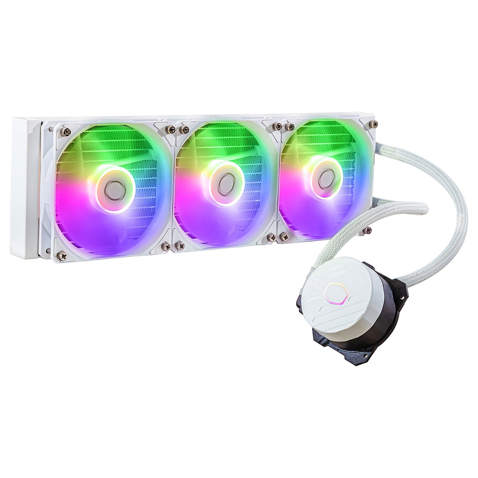 WATERCOOLING COOLER MASTER MASTERLIQUIDE 360L WHITE ARGB