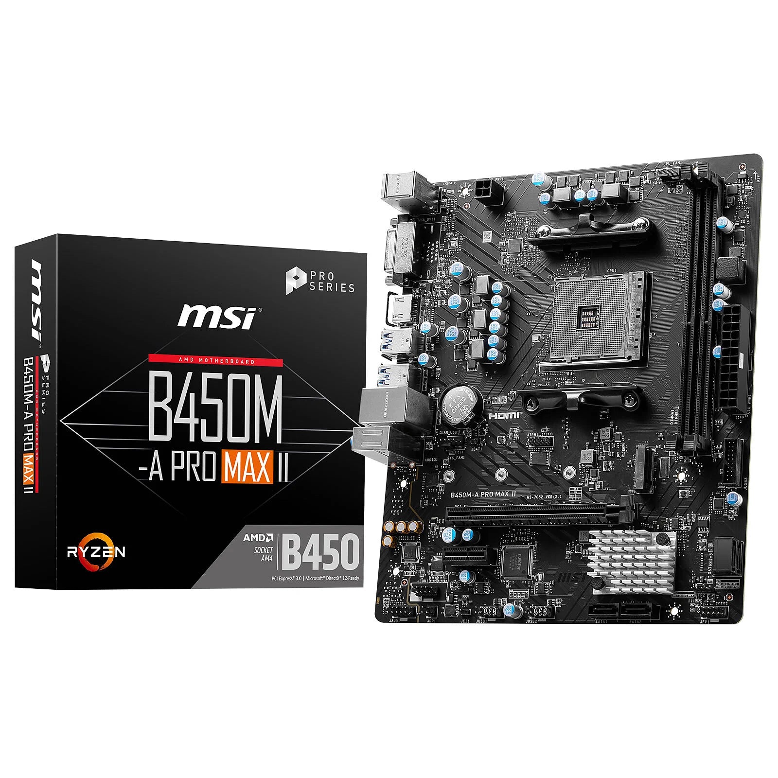 CARTE MERE MSI B450M-A PRO MAX II AM4