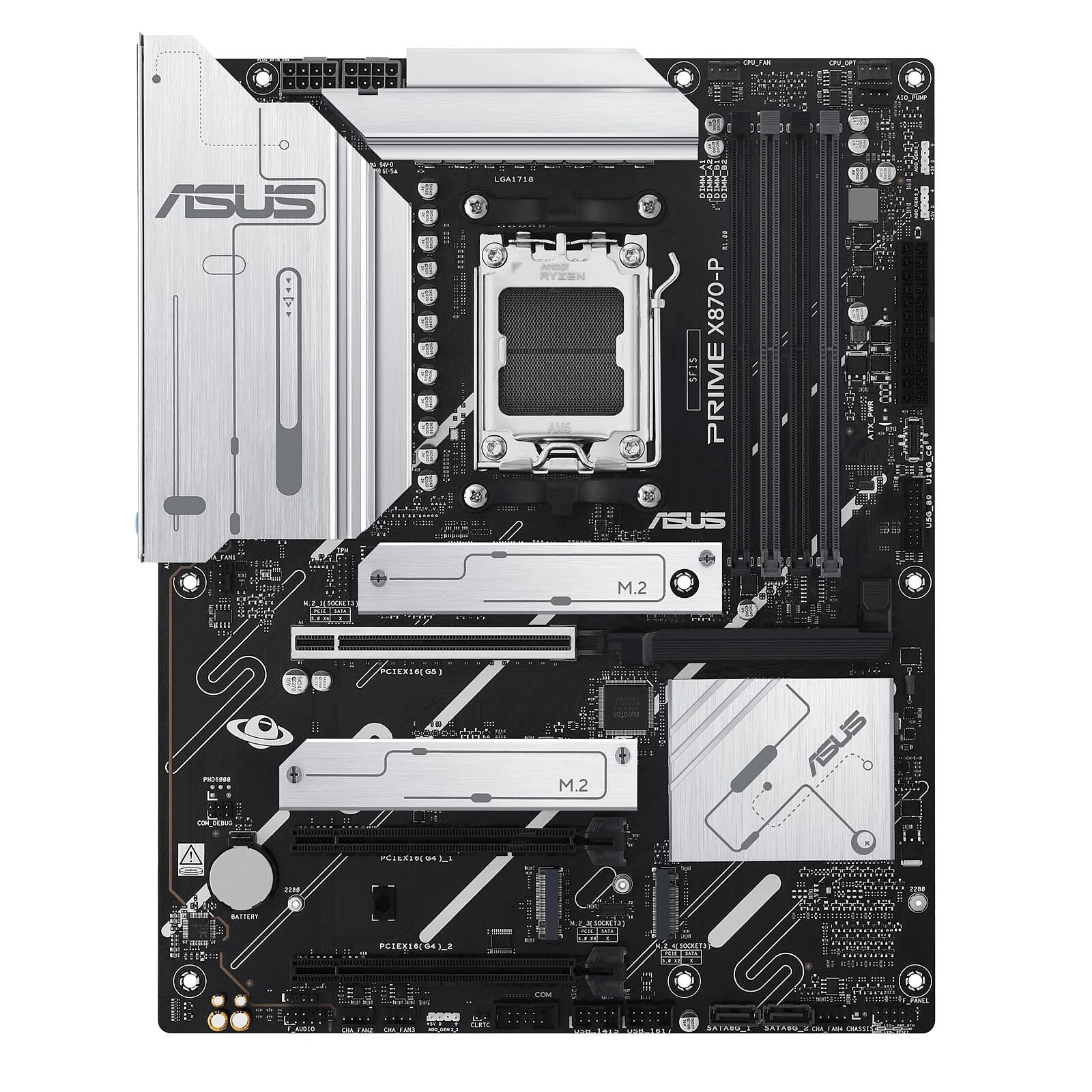 Carte Mère ASUS PRIME X870-P DDR5 – Compatible AM5, performance et stabilité en Algérie