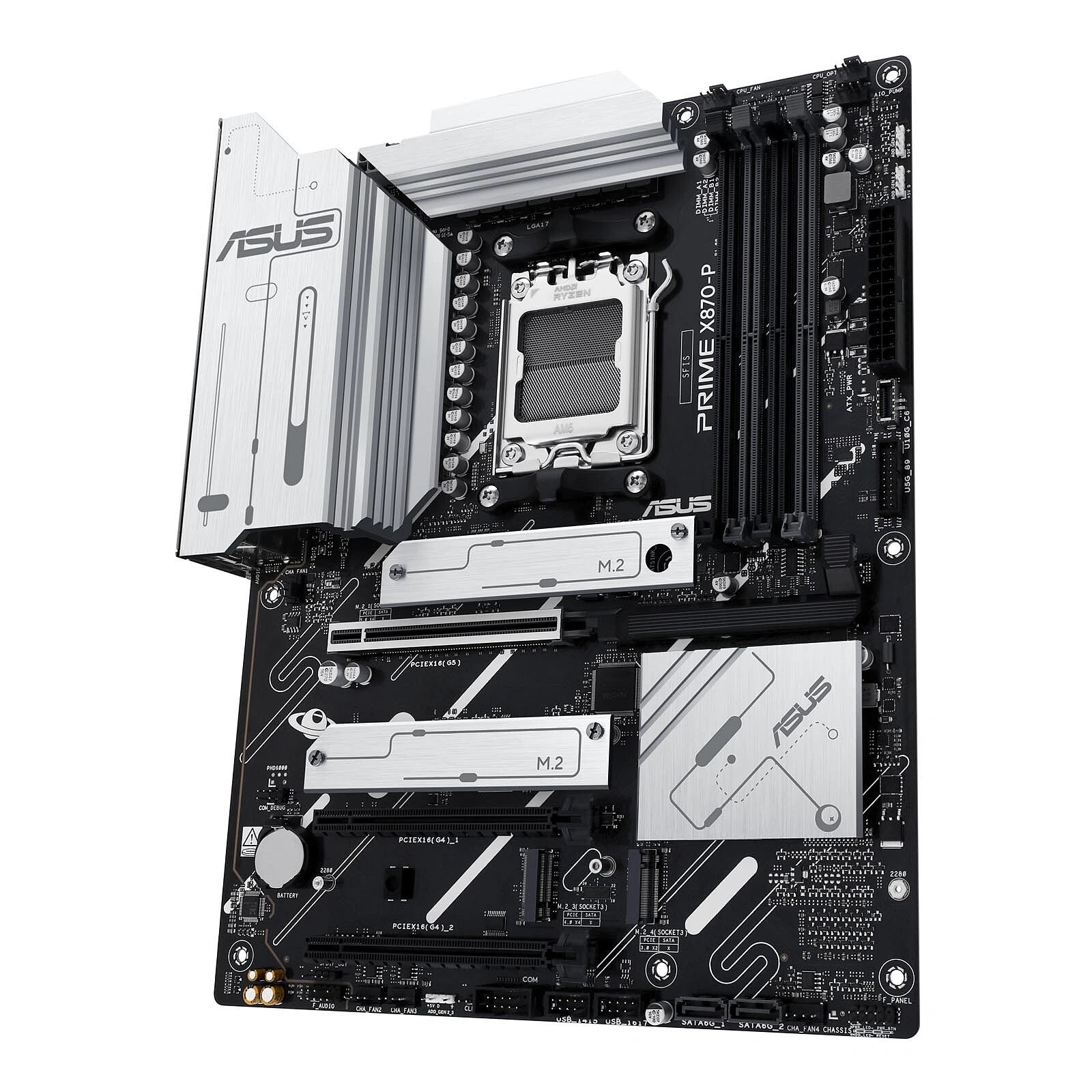 Carte Mère ASUS PRIME X870-P DDR5 – Compatible AM5, performance et stabilité en Algérie