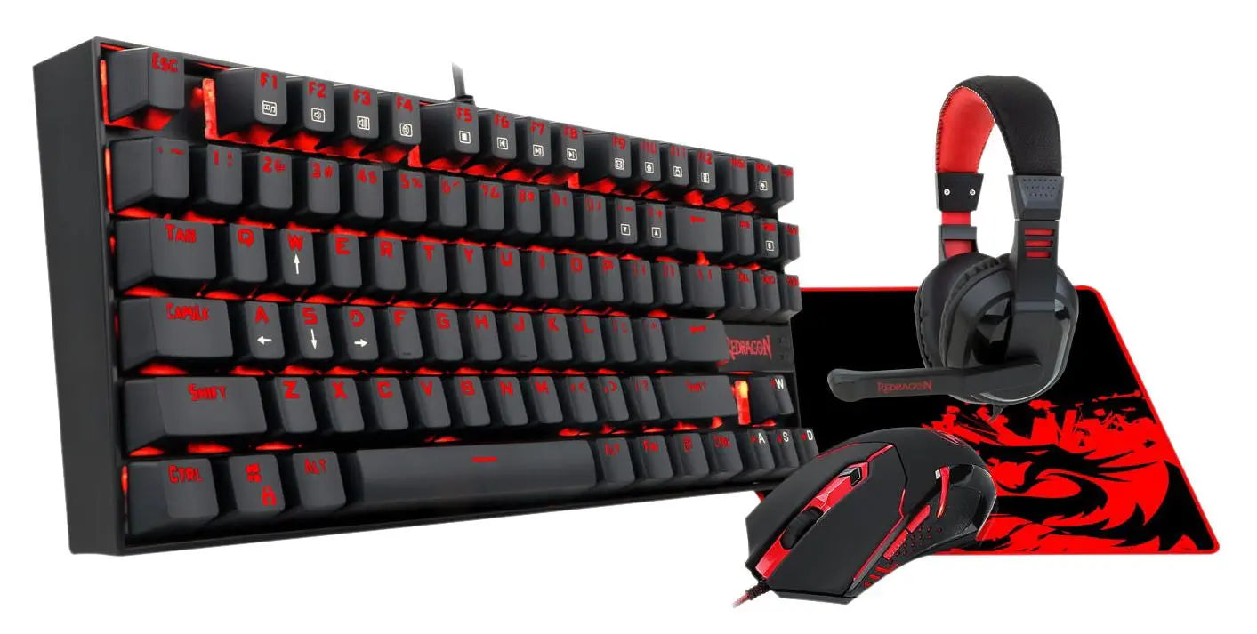 COMBO 4IN1 REDRAGON  K552-BB-2