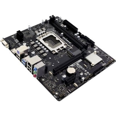 Carte mère BIOSTAR H610MHP 2.0 au format micro-ATX, compacte et idéale pour les configurations modernes et abordables en Algérie.