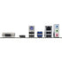 Panneau arrière de la carte mère BIOSTAR H610MHP 2.0 DDR4 avec ports HDMI, VGA, USB et LAN, assurant une connectivité fiable et polyvalente en Algérie.