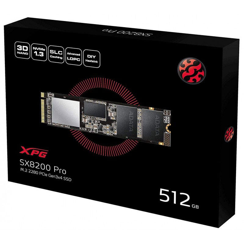 DISQUE SSD ADATA XPG SX8200 PRO 512GB M.2