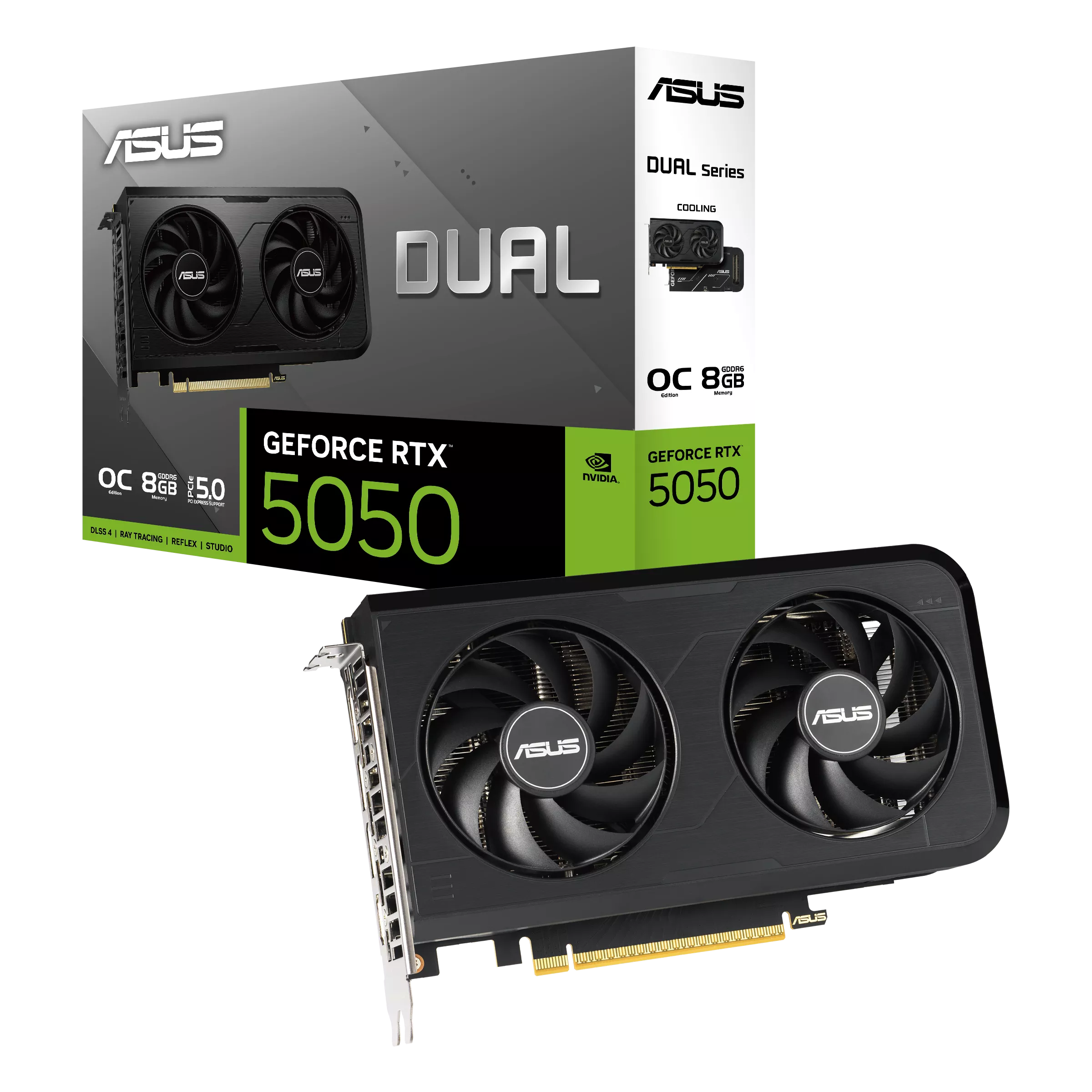 CARTE GRAPHIQUE ASUS RTX 5050 DUAL 8GB GDDR6